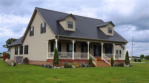 yellow house with metal roof images|metal roof house color combinations.